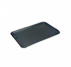 PLATEAU TRAITEUR NOIR EN CARTON 28X42 CM (25 U)