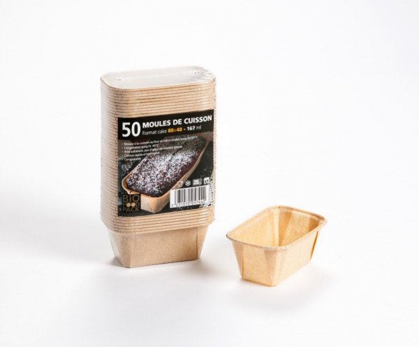 Moule de cuisson papier 109 mm - 142 ml Bio Food Pack