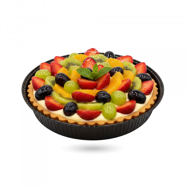 TOURTIERE CUISSON MARRON 18X3.5 CM (180 U)