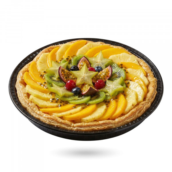 TOURTIERE CUISSON MARRON 23X2.3 CM (80 U)