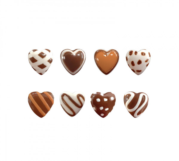 FEVES « CURS CHOCOLATES » (8 MODELES) (100 U)