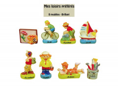 FEVES MES LOISIRS PREFERES 3D (8 MODELES) (100 U)