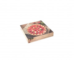 BOITE PÂTISSIERE 180X50 MM MODELE PROVENCE (50 U)