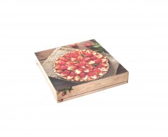BOITE PÂTISSIERE 260X50 MM MODELE PROVENCE (50 U)