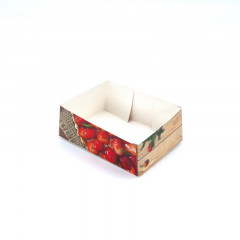 CAISSETTE PÂTISSIERE 140X100X50 MM MODELE PROVENCE (100 U)