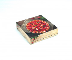 BOITE PÂTISSIERE 200X50 MM MODELE PROVENCE (50 U)