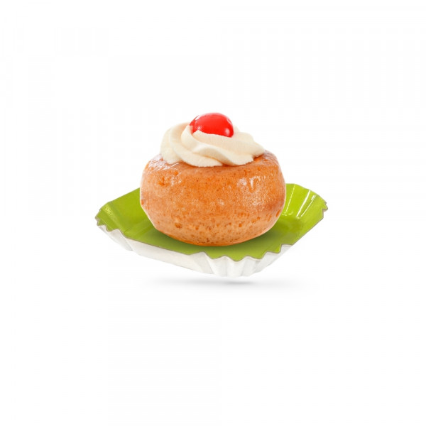 MINI ASSIETTE CARRÉE CARTONNÉE VERT ANIS D.5.5 X H.1 CM (100 U)