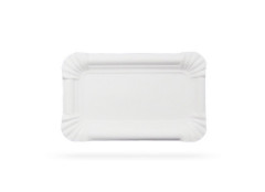 SUPPORT RECTANGULAIRE CARTON BLANC 150X90 MM (250 U)