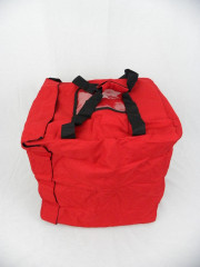 SAC DE LIVRAISON ROUGE POUR 10 BOITES A PIZZAS 43X43X45 CM (1 U)