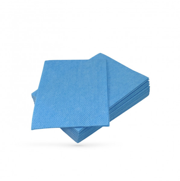 LAVETTE BLEUE 35X50 CM 80GR/M² (25 U)