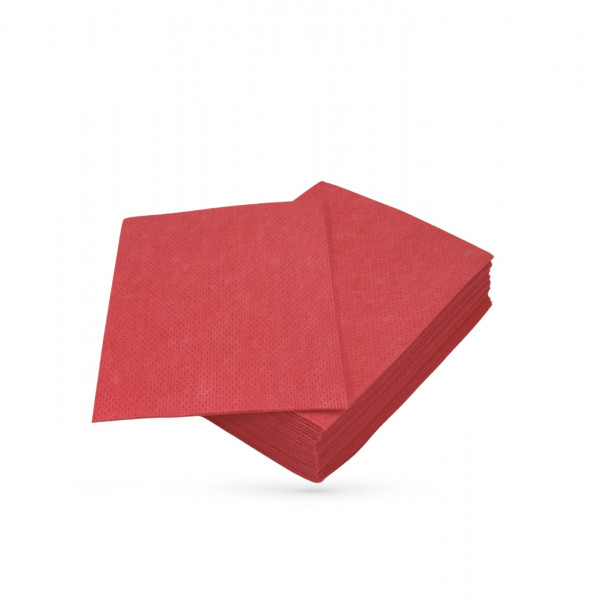 LAVETTE ROUGE 35X50 CM 80GR/M² (25 U)