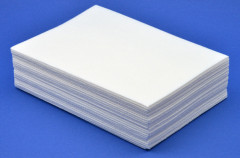 LAVETTE BLANCHE 35X50 CM 80GR/M² (25 U)