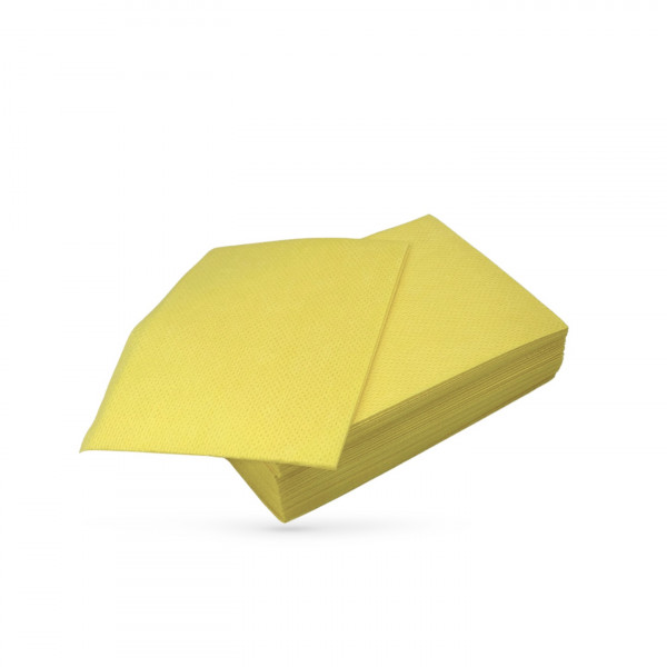 LAVETTE JAUNE 35X50 CM 80GR/M² (25 U)