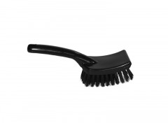 BROSSE A MANCHE FIBRE SOUPLE NOIRE (1 U)