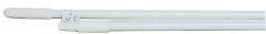 MANCHE FIBRE DE VERRE EMBOUTS BLANC 1.40 M X D.25 MM (1 U)