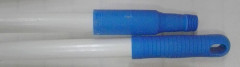 MANCHE FIBRE DE VERRE EMBOUTS BLEU 1.40 M X D.25 MM (1 U)