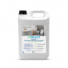 NETTOYANT-DETARTRANT BIOLOGIQUE EFIKACE FLORAL10 TOUS SANITAIRES 5L (1 U)