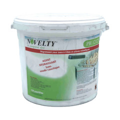 PASTILLE DEGRAISSSANT POUR BAC A FRITES PH12 SEAU DE 125 COMPRIMES (1 U)
