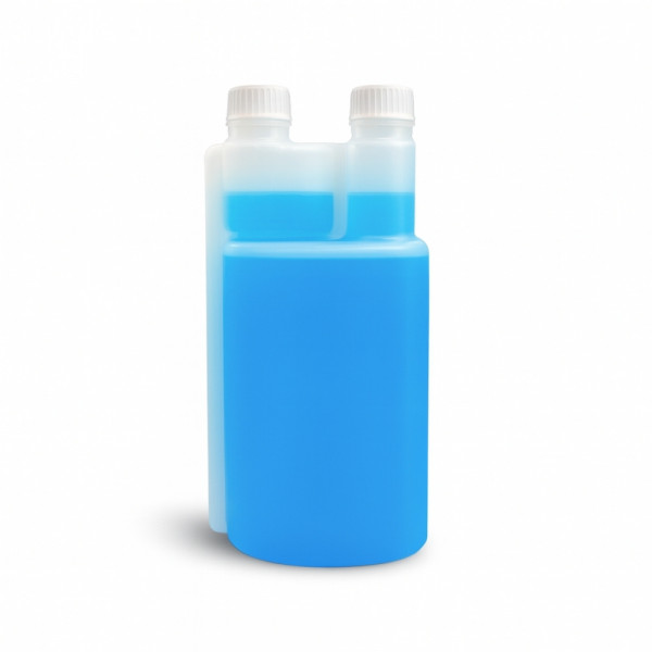 KERDOSE 1000 ML ET 100 ML TRANSPARENT EN PE AVEC BOUCHONS (1 U)