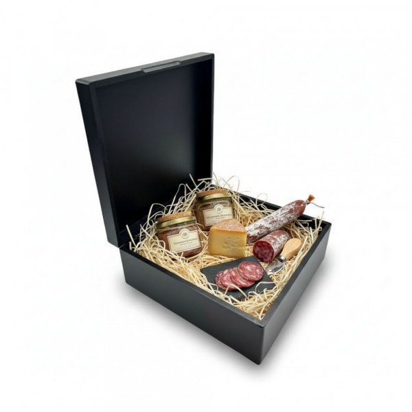 COFFRET LUXE BOIS NOIR DDG 30X30X12 CM (1 U)
