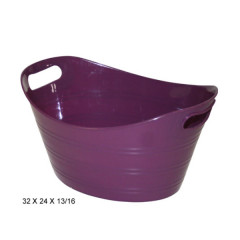 BANNETON MAUVE OVALE EN PLASTIQUE L.32Xl.1.24XH.13/16 CM (1 U)
