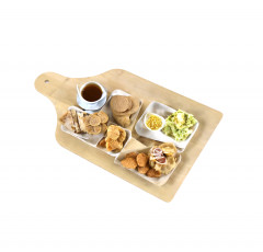 PLANCHE APERITIVE EN BAMBOU 38.5X23.5X0.5 CM (5 U)