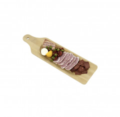 PLANCHE APERITIVE EN BAMBOU 30X9X0.5 CM (5 U)