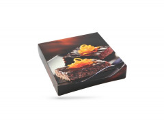 BOITE PATISSIERE « ZESTE » 29X29X5CM (50 U)