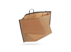 SAC CABAS PAPIER KRAFT XL 75X36X16 CM POIGNEES TORSADEES (100 U)