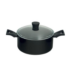 FAITOUT PYREX AVEC COUVERCLE EN VERRE 28 CM (1 U)