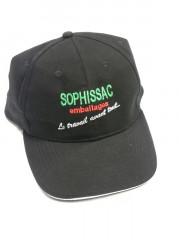 CASQUETTE NOIRE SOPHISSAC (1 U)