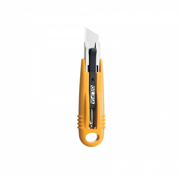 CUTTER A LAME TRAPEZOIDALE OLFA 14 CM AVEC LAME 17.5 MM (1 U)