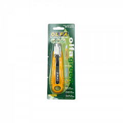 CUTTER A LAME TRAPEZOIDALE OLFA 14 CM AVEC LAME 17.5 MM (1 U)
