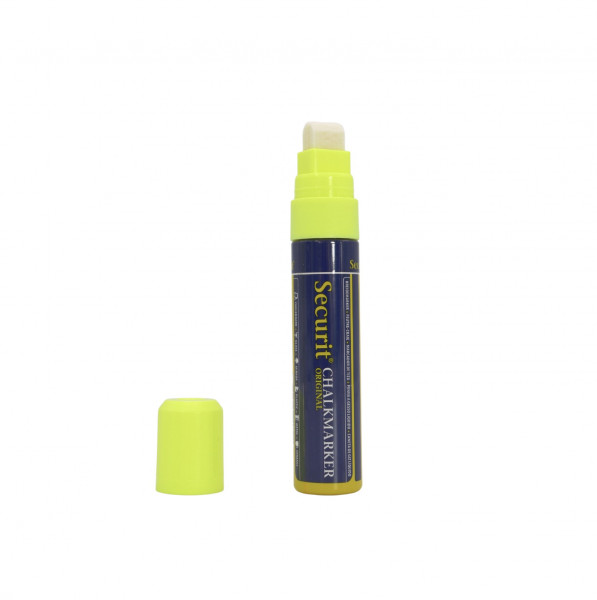 FEUTRE CRAIE GM FLUO JAUNE POINTE LARGE 15 MM (1 U)