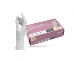 GANTS JETABLES LATEX M POUDRÉS (100 U)