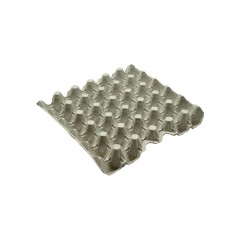 PLATEAU A OEUFS 30 ALVEOLES GRIS CALIBRE XL (75 U)