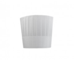 TOQUE BLANCHE EN AIRLAID TAILLE STANDARD (10 U)