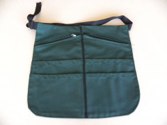 TABLIER MONNAIE GM VERT L.42 X l.38.5 CM (TISSU) (1 U)