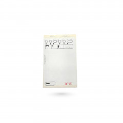 BLOC COMMANDE STANDARD TRIPLICATA 50X3 FEUILLES 10x15CM BLANC (10 U)