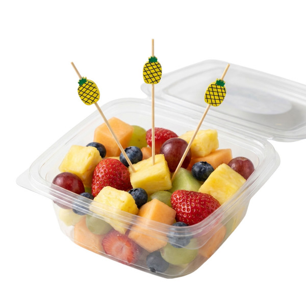 PIQUE BROCHETTE EN BAMBOU ANANAS 12 CM (200 U)