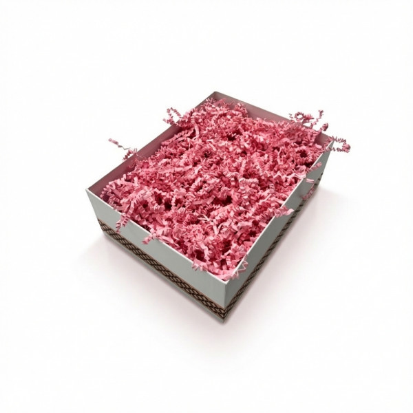 FRISURE PAPIER ROSE PANIER GARNI (7 U / 7 KG)