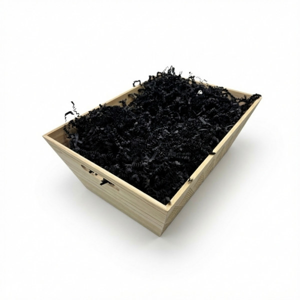 FRISURE PAPIER NOIR PANIER GARNI (6 U / 6 KG)