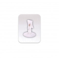 PORTE ETIQ VENTOUSE D.4.5XH.6 CM (16916) (10 U)