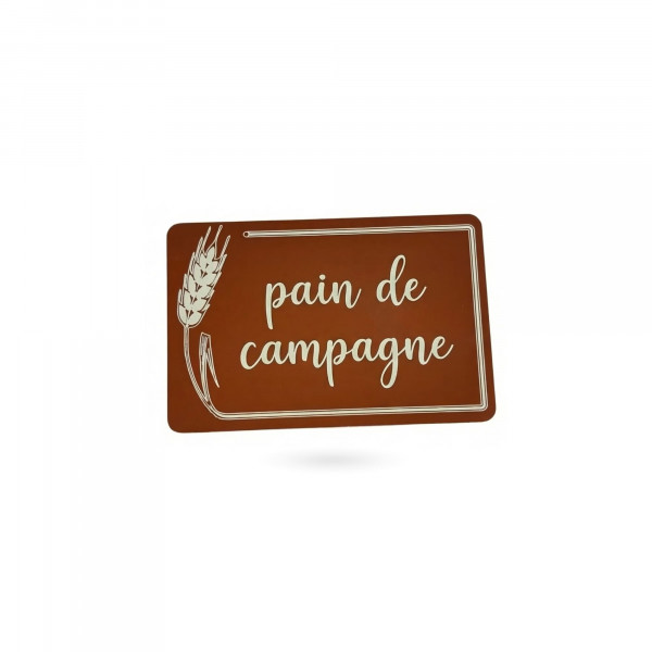 ETIQUETTE MARRON NEUTRE EPI 7X10 CM (10 U)