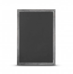 TABLEAU ARDOISE CADRE BOIS VINTAGE 39X49 CM (1 U)