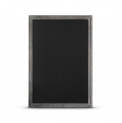 TABLEAU ARDOISE CADRE BOIS VINTAGE 69X99 CM (1 U)