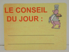 ETIQUETTE « CONSEIL DU JOUR » CHARCUTERIE 150X200 MM (1 U)