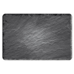 PANNEAU IMITATION ARDOISE NOIRE NEUTRE 30X40 CM (2767) (1 U)