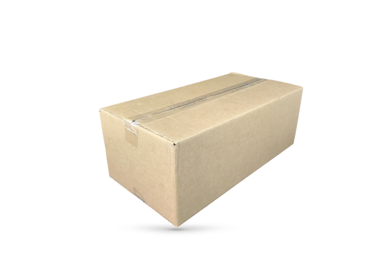 Caisse Américaine Kraft Brun - 23x19x16cm - Simple Cannelure - Résistance 50kg - Fabrication Française